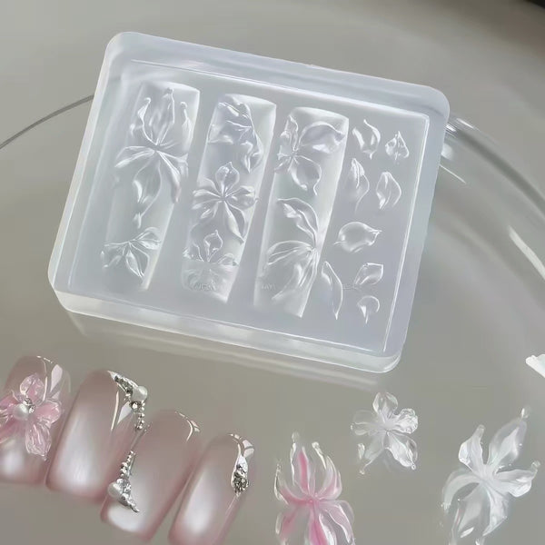 Silicone Flower Moulding Nail Art