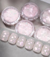 Nail Art Glitter Sequins, Aurora Pink Mermaid, Flower Petal Cherry Blossom Star Shapes