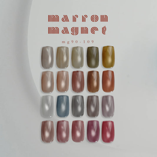 énoi Cat Eye Gel Polish - marron magnet (mg#90-#109)