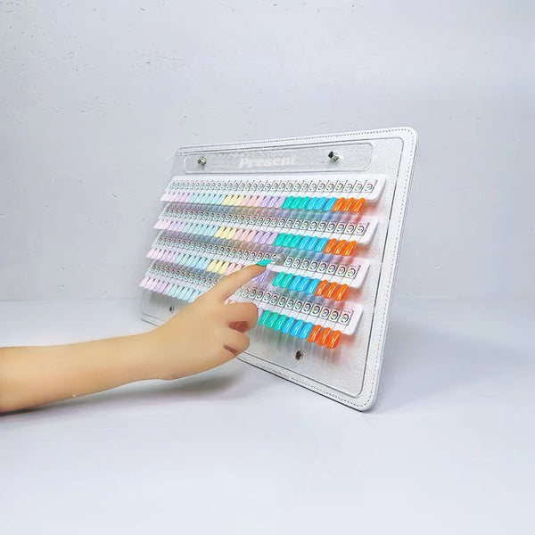 Present Magnetic Removable Nail Swatch Sample Book