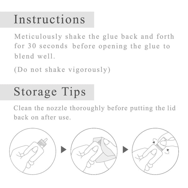 Magnetic Adhesive Lash Glue P11W-L/P17T-L (for All Humidity) (5ml)
