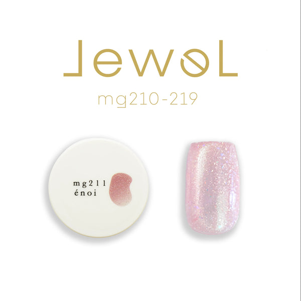 Enoi Cat Eye Gel Polish - Jewel Magnet Collection #MG210-219
