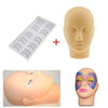 lash Extension Mannequin Head set