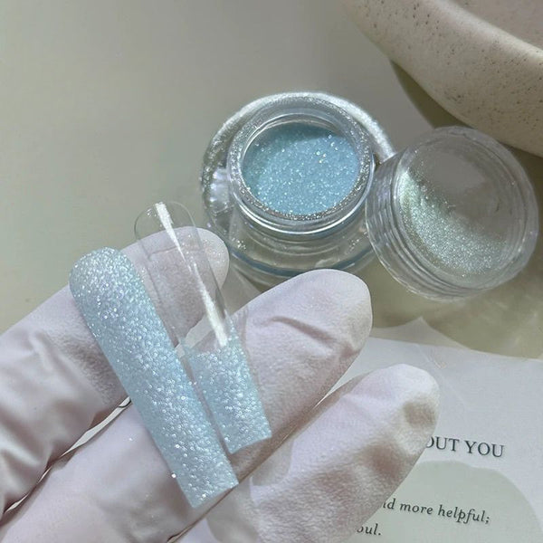 Sugar powder Diamond Dust Nail Art – Ultra-Sparkly Star-Dust & Crushed Diamond Effect