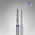 Staleks Diamond nail drill bit frustum blue EXPERT head diameter 1,6 mm / working part 10 mm