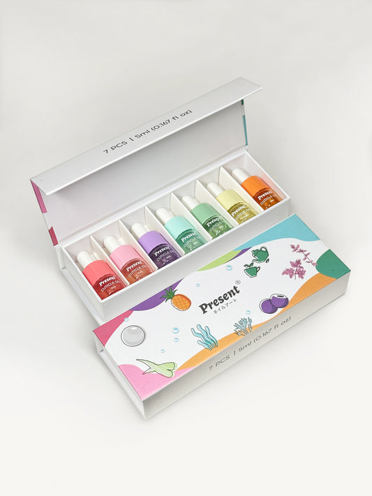 Cuticle Oil Set 7 Flavors | Present