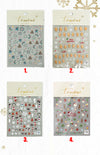 Christmas Nail Art Stickers (36 styles)