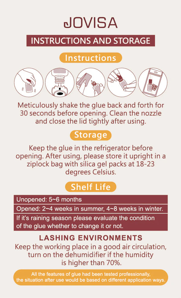 Magnetic Adhesive Lash Glue P11W-L/P17T-L (for All Humidity) (5ml)