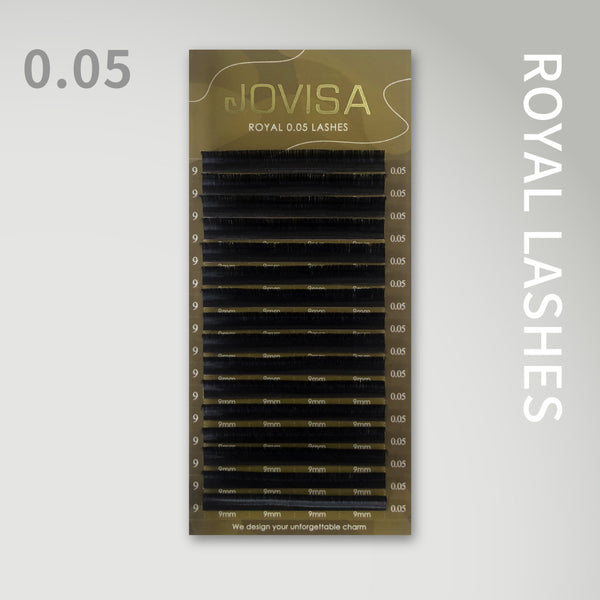 Jovisa Royal 6D 0.05 Lashes Black D mix