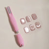 3 in 1 Cat Eye Nail Magnet, Versatile Magnet Tool for Cat Eye Gel Polish Heart Shaped Round Multifunctional Accessories