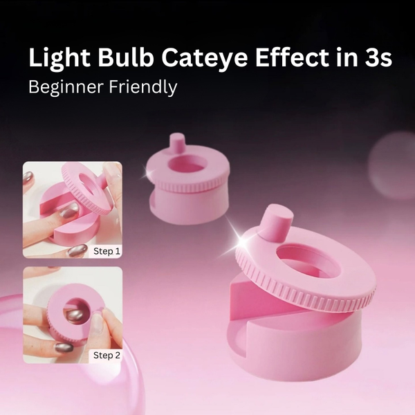 3D Light Bulb Cat Eye Effect Magnet Tool