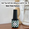 Nail Tips Soft Gel Adhesive Led/UV Gel 15ml