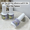 Nail Tips Soft Gel Adhesive Led/UV Gel 15ml