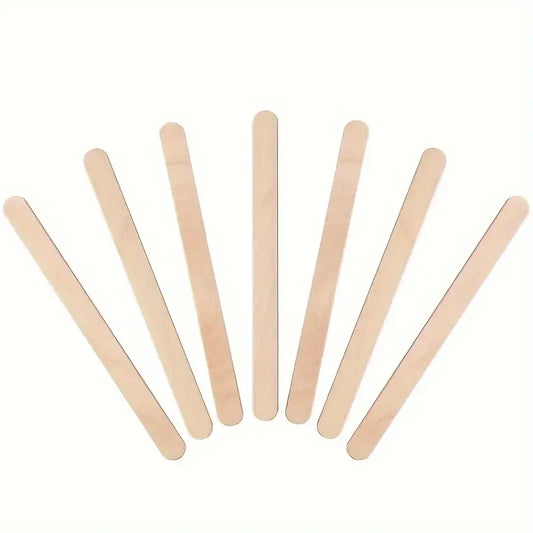 Wooden Beauty Spatula Set for Wax Coating and Scraping 100pcs
