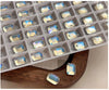 Rectangular Octagonal K9 Crystal nail art rhinestone flat back