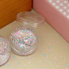 Macarons Nail Glitter Mini Stars Hearts mix style