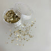 Nail Glitter Mini Stars mix size (4 Colours)