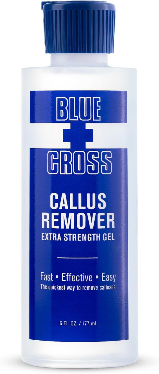 Blue Cross Extra Strength Callus Remover Gel for Heel or Feet 6oz/32oz