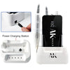 AK Nails power charging station with nail art machine and digital display
