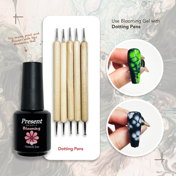 Blooming Gel for Nail Art Design LED Lamp Required (15ml)