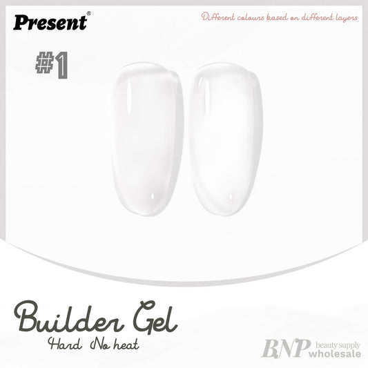 Present - Hard Builder Gel No Heat (8g/50g/1000g)