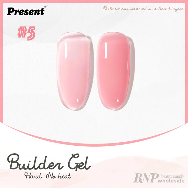 Present - Hard Builder Gel No Heat (8g/50g/500g/1000g)