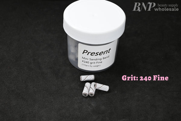Mini Sanding Band#120 Grit (100PCS BY WEIGHT)