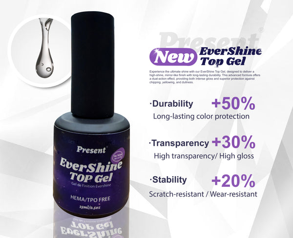 Ever Shine Top Gel in Bottle 15ml