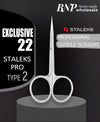 Staleks Exclusive 22/2 Professional Cuticle Scissors