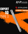 STALEKS Eyebrow Tweezers EXPERT 10
