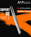 STALEKS Eyebrow Tweezers EXPERT 10
