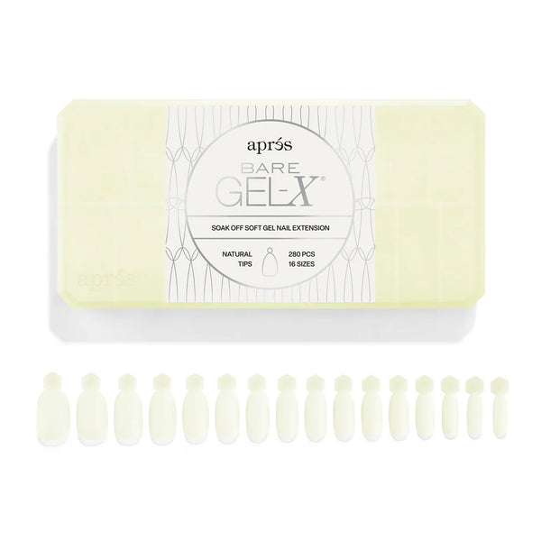 Apres Bare Gel-X Natural Tips Box (280pcs)