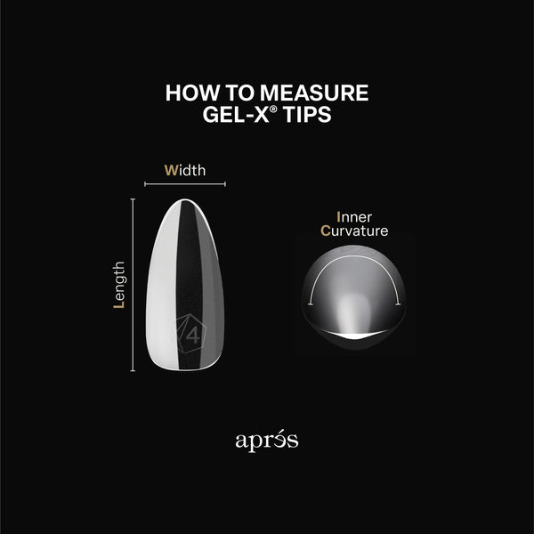 Aprés GEL-X® Natural Almond Box of Tips - 280/600pcs