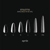 Aprés GEL-X® Natural Stiletto Box of Tips 280/600pcs