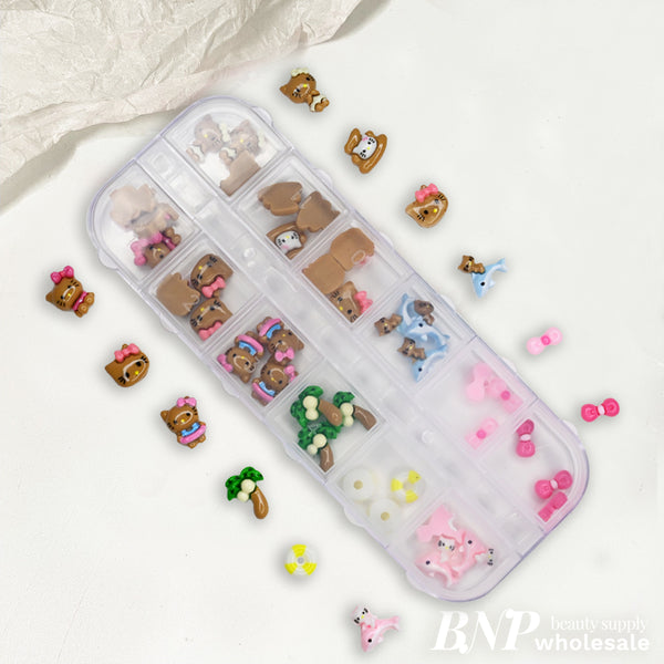 Hello Kitty Nail Decorations Cute Nail Charm