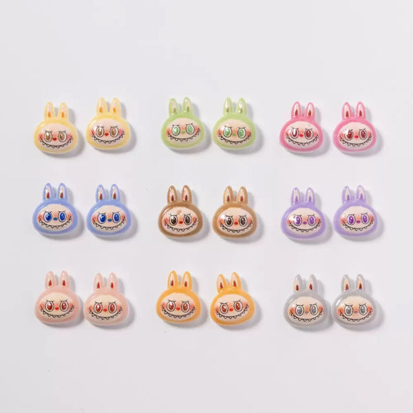Labubu Popmart Nail decors Head