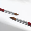 Kolinsky Sable Acrylic Nail Art Brush Red Wood Pen Nail Brush