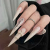 Chrome Hearts 3D Carving Silicone DIY Nail Mould Decoration