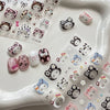 Y2K Sanrio Hello Kitty Leopard 5D Nail Stickers