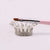 Crown Brush Holder for Nail Brush (Silver)