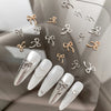 Nail decor bow tie (Metal/Plastic)