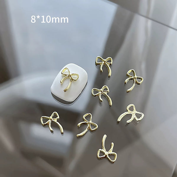Nail decor bow tie (Metal/Plastic)