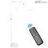 Half Moon Floor Lamp for Beauty/SPA Height Adjustable (with remote control)