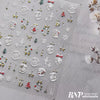 Christmas Nail Art Stickers (36 styles)
