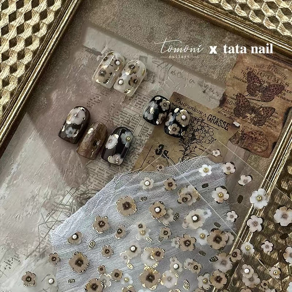 Flora Gorgeous Nail Sticker Decorative Nail Art