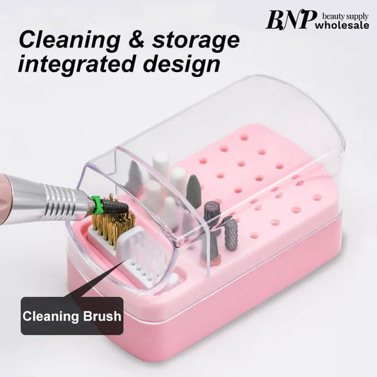 Drill Bit Cleaning and Storage Box