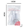 Nail Tips Color Display 50pcs White/Transparent