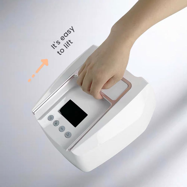 Portable Cordless UV/LED Nail Lamp with Carry Handle 126W | 4 Set Timers & LCD Display