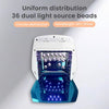 Portable Cordless UV/LED Nail Lamp with Carry Handle 126W | 4 Set Timers & LCD Display