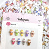 Labubu Popmart Nail decors Whole body